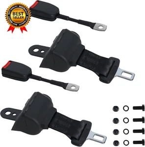 Upgraded Golf Cart Seat Belts Kit Universal Retractable for Golf Carts Compatibl - Picture 1 of 7