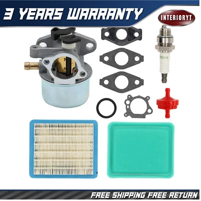 INTERIORYT For Craftsman Carburetor For Briggs & Stratton 6.25 6.75 HP 675 190cc Engine