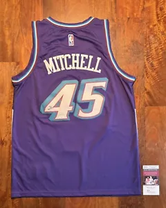 Donovan Mitchell Signed NBA Jersey Authentic Autograph JSA COA - Utah Jazz - Picture 1 of 5