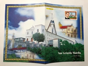 2005 Folder San Gerardo della Maiella 1720-1755 Briefmarke Karte FDC Italien - Bild 1 von 3