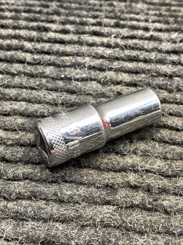 Dewalt 3/8” Standard Socket 3/8 Drive Deep 6 Point 88-985D - Image 1 of 4