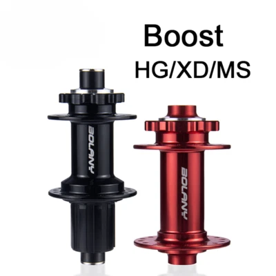 Mountain Bike Disc Brake Boost Cube Hubs 6 Pawls 110x15mm 148x12mm XD/HG/MS Hub - Image 1 of 4