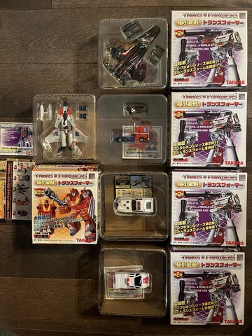 Takara Tomy Japan World Smallest Transformer WST G1 GTF LOT OF 6 03+06+09+10+11 Cover
