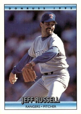 1992 Donruss #129a Jeff Russell - Image 1 of 2