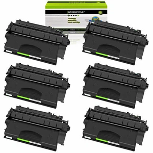 Greencycle - 6 Pack CF280X 80X Toner for HP LaserJet Pro 400 M401dw MFP M425dn - Picture 1 of 24