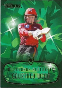 2022/ 23 Cricket Traders Mojo Emerald (ME105) Courtney WEBB Renegades 26/30 - Picture 1 of 1