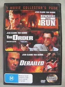 Nowhere to Run / The Order / Derailed (2 Movie Collector's Pack, 2 Discs)-F.F.P. - Picture 1 of 1