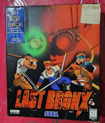 Sega Last Bronx (PC CD) New US Retail Big Box Original Edition Sealed -Very Rare - Image 1 of 4