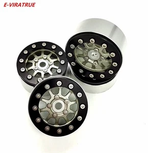 E-VIRATRUE  1.9''Aluminum Wheel For Vanquish F10 Staight Axles  4pcs - Picture 1 of 26