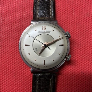 Jaeger Le Coultre Memovox Uhr, ca. 1952, Stahl, Sehr selten, Kaliber P 489 - Bild 1 von 10