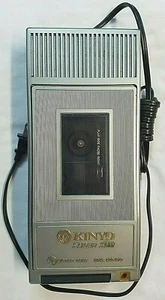 DE COLECCIÓN KINYO SUPER DELGADO VHS REWINDER UL LISTADO 80K5 / UV-413 FUNCIONA - Imagen 1 de 5