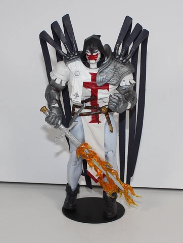 DC Multiverse Suit Of Sorrows Azrael Mcfarlane Toys Loose Figure White Templar Cover