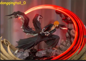 IN STOCK BLEACH Kurosaki Ichigo GK LED Figure PVC Statue Model Toy Collectible - Picture 1 of 17