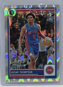 Ausar Thompson - 2023-24 Panini NBA Hoops Premium Stock Seismic Prizm RC #100 RC - Picture 1 of 2
