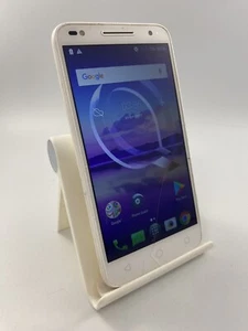 Alcatel U5 HD 5047Y White Unlocked 8GB 5.0" 13MP 1GB Android Smartphone Cracked - Picture 1 of 13
