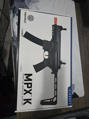 Sig Sauer Proforce Sportline MPX-K Negro AEG SMG Nuevo Foto 1 de 3