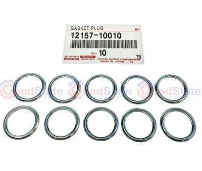 Genuine Toyota Blizzard LD21 LD20 LD10 Hilux RN31 RN30 LN46 LN40 LN30 Gasket x10 - Image 1 of 3