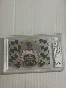 1997 Upper Deck Dale Earnhardt Road To The Cup Quest Checkered /100 BGS 8 Rare - Bild 1 von 4