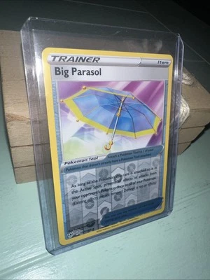 Big Parasol SWSH03: Darkness Ablaze Pokémon #157/189 Reverse Holo NM+ - Image 1 of 4