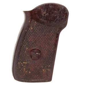 Original authentische sowjetische russische braune Faser Makarow Pistolengriffe mit Schraube - Bild 1 von 11