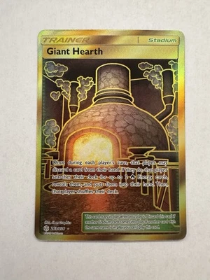 Pokémon TCG Giant Hearth 263/236 Cosmic Eclipse 🔥 NM Full Art Pokemon Card - Image 1 of 2