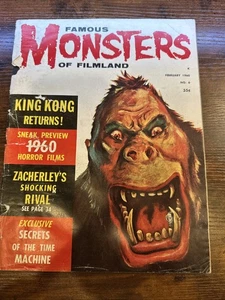 Famous Monsters of Filmland  #6 PR 0.5 Cover Split & Detached Centerfold Loose - Picture 1 of 11