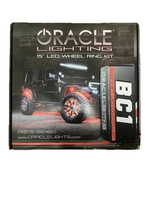 Oracle Lighting 15” Wheel Ring Kit. Brand New In Box Includes LED Controller - Image 1 of 4