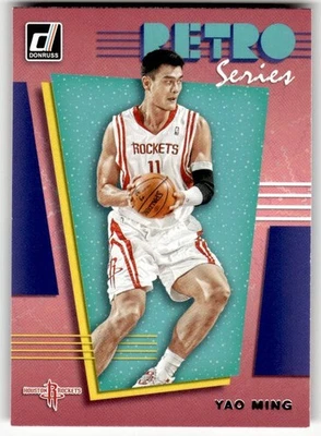 Donruss Retro Series #4 2019 - Yao Ming Rockets Foto 1 de 2
