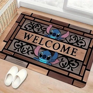 Doormat Welcome Design Stitch Vibrant Floral Home Entry Doors Bathroom Mat Rug L - Picture 1 of 72
