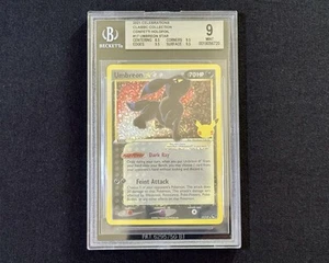 2021 Pokemon Celebrations 25th Anniversary Umbreon #17 Gold Star BGS 9 ✨ - Picture 1 of 2
