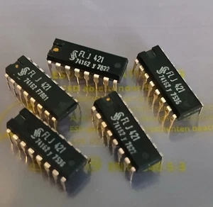 5x FLJ421 =SN74162 SYNCHRONOUS 4-BIT COUNTER DIP16  - Picture 1 of 2