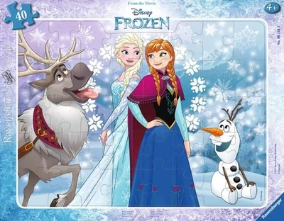 Ravensburger Italy 06141 9 Frozen Puzzle Incorniciato wHBv - Immagine 1 di 4