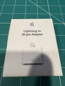 Nuevo adaptador sellado genuino Apple Lightning a 30 pines MD823ZM/A OEM - Imagen 1 de 3