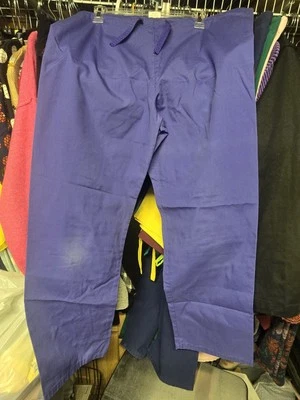 Pantalones Médicos Sin Marca Mujer Pequeños Púrpura Cordón Foto 1 de 4