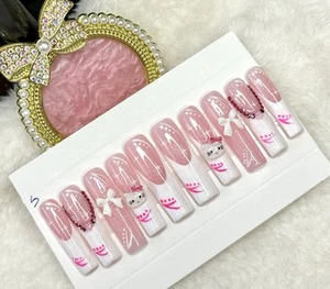 Hello Kitty Press On Nails - Picture 1 of 8