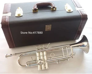 Hot Sell Bach LT180S-72 Bb Small Trumpet Silver Golden Key Professional  - Picture 1 of 17