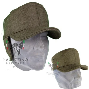 Berretto cappello "Norvegese" Esercito Italiano Alpini originale PANNO lana COPR - Picture 1 of 8