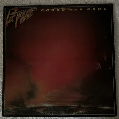 Pat Travers Band Crash and Burn Vinyl LP Record Album PD-1-6262 - Image 1 of 4