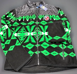 Polo Ralph Lauren Downhill Racing Series Suisse 16 grün schwarz Fleecejacke XL - Bild 1 von 14