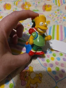 "Estatuilla vintage 1990 Bart Simpson senderismo Los Simpson 3""" - Imagen 1 de 6