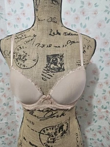 VICTORIA'S SECRET, SUJETADOR CON AROS MUJER NUDE NYLON BL DREAM ANGEL, TALLA 34B - Imagen 1 de 11