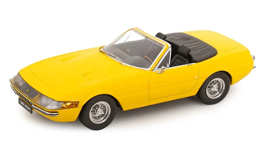 KK-SCALE KKDC180615 FERRARI - 365 GTS DAYTONA SPIDER 1-SERIES OPEN 1969 - YELLOW
