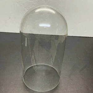 Vintage Glas Cloche Display Kuppel 10,5”h 5,5” Öffnung - Bild 1 von 6