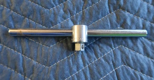 Vintage Craftsman 4428 -V- Series 3/8" Drive Sliding T-Handle Breaker Bar 7" USA - Foto 1 di 5
