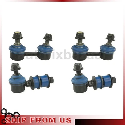 Kit de 4 eslabones de barra estabilizadora delantera trasera para Dodge Stealth 3,0 L Mitsubishi 3000GT 3,0 L Foto 1 de 4