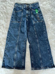 Gap For Good Girls Sz 10 High Rise Wide Leg Ankle Jeans. New W/ Tags. Great Pair - Picture 1 of 11