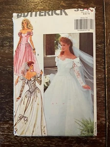 Butterick 3513 UNCUT Sewing Pattern, Misses' Wedding / Bridal Dress, Size 6-8-10 - Picture 1 of 2