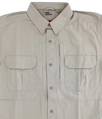 5.11 原装战术男式衬衫短袖纽扣口袋工作服 — 第 1/4 张图片
