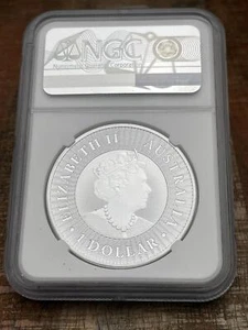2021 $1 Australia Kangaroo NGC MS69 Early Releases - Picture 1 of 4