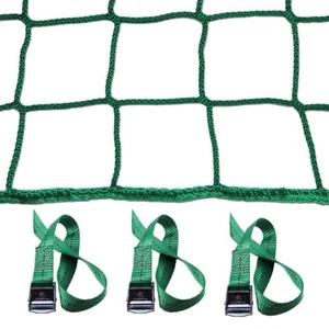 Seitenschutznetz 2x5m grün inkl 10 GSV Dachdeckerfangnetz Gerüstnetz - Bild 1 von 3